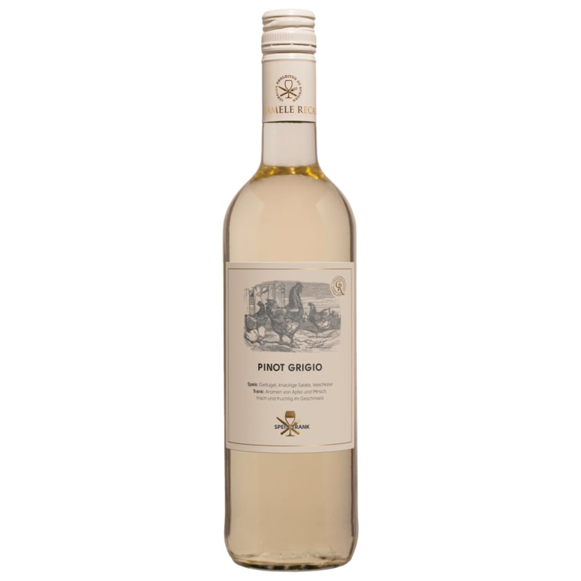 Recas Speis&Trank Weißwein Pinot Grigio trocken 0,75l